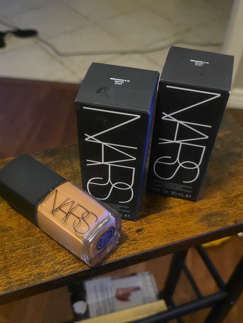 NARS Liquid Foundation Bottle in Warm Tan